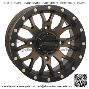 System 3 ST-3 Bronze UTV Wheels 15" Polaris RZR Turbo S / RS1 4 For: Polaris