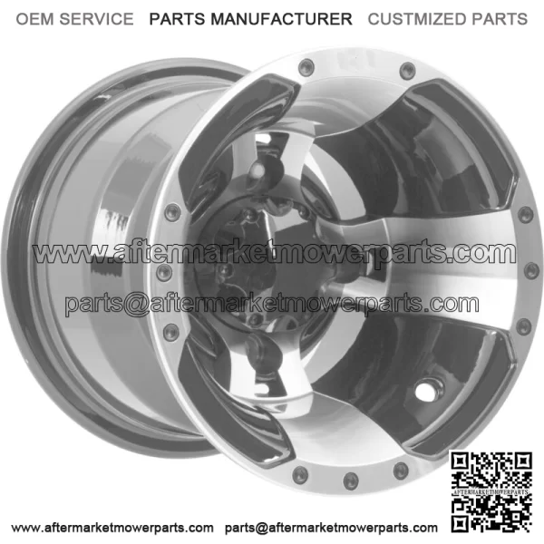 SS112 Machined Wheel 9X8 4/110 3+50928385404B For: Polaris