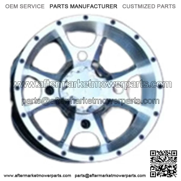 POLARIS RZR 800 12" COBRA M/B ATV ALUMINUM WHEELS SET 4 LIFE WARRANTY POL3CA For: Polaris