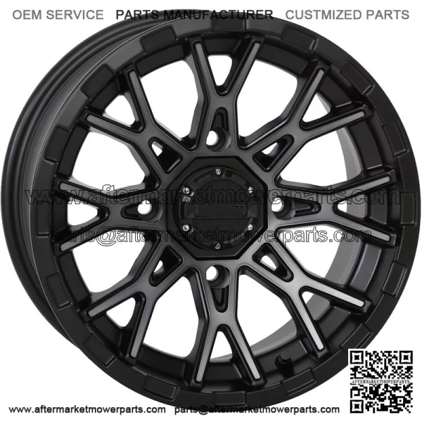 System 3 ST-6 14" Wheels Dark Tint Sportsman 550 850 1000 For: Polaris