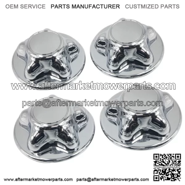 Set Of 4 Wheel Hub Chrome Center Caps For 1997-2004 Ford F-150 909-032 (For: Ford F-150)