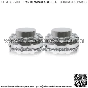 2*Rear Wheel Center Hub Caps For 2019 2020 2021 Dodge Ram 4500 5000 Chrome