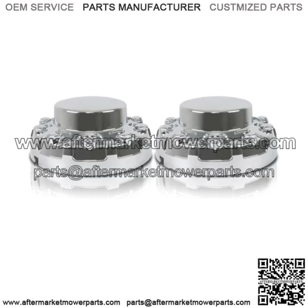2*Rear Wheel Center Hub Caps For 2019 2020 2021 Dodge Ram 4500 5000 Chrome