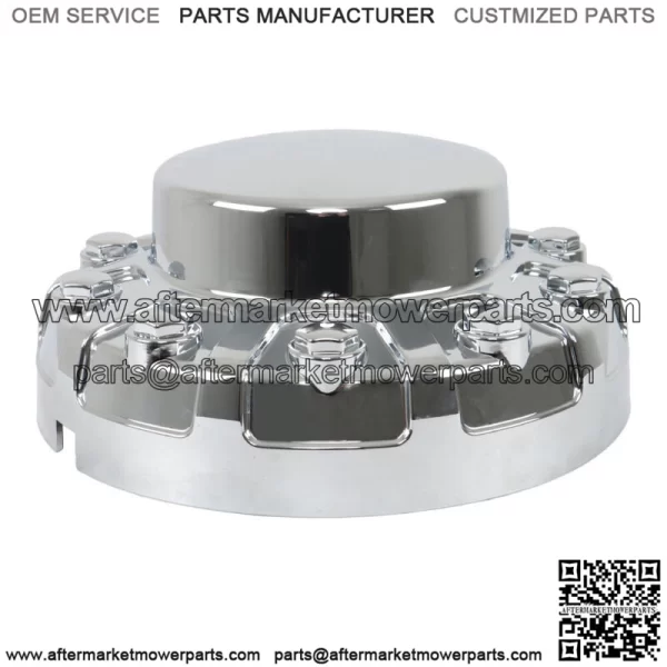 2*Rear Wheel Center Hub Caps For 2019 2020 2021 Dodge Ram 4500 5000 Chrome - Image 3