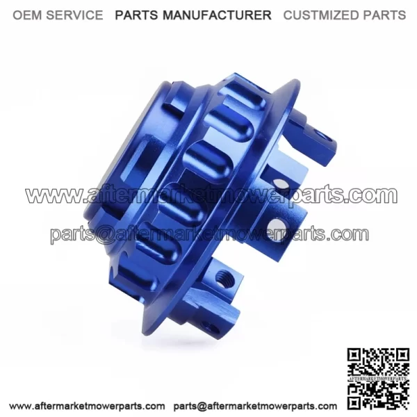 Mercedes-Benz wheel center cover #blue - Image 2
