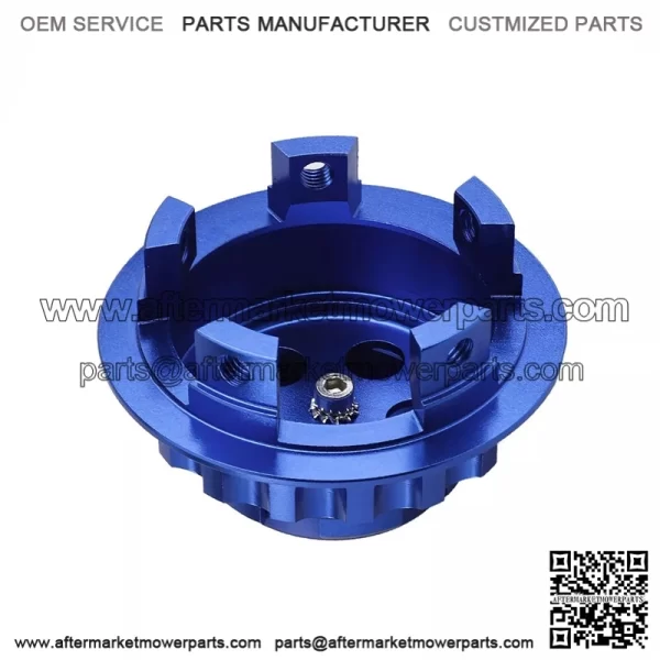 Mercedes-Benz wheel center cover #blue - Image 3