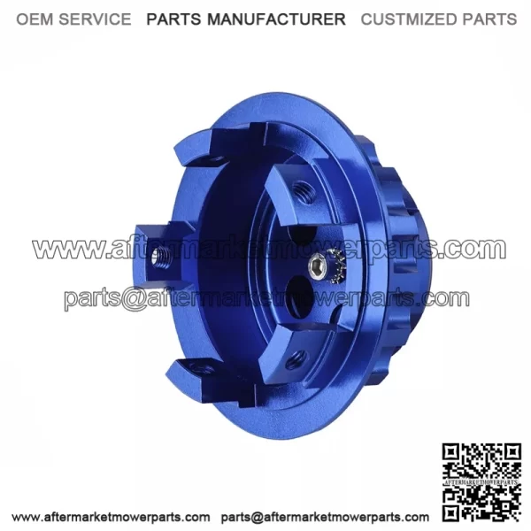 Mercedes-Benz wheel center cover #blue - Image 4
