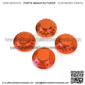 Mercedes-Benz wheel center cover #orange
