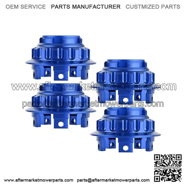 BMW Honda wheel center cover #blue - Image 2