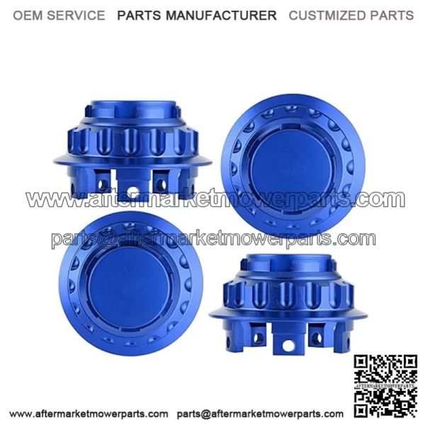 BMW Honda wheel center cover #blue - Image 4
