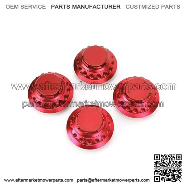 BMW Honda wheel center cover #red - Image 3