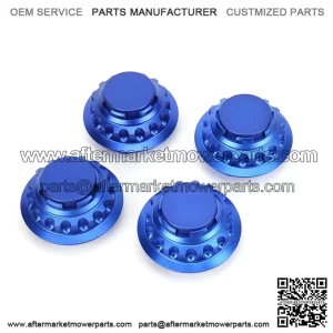 Porsche wheel center cover #blue