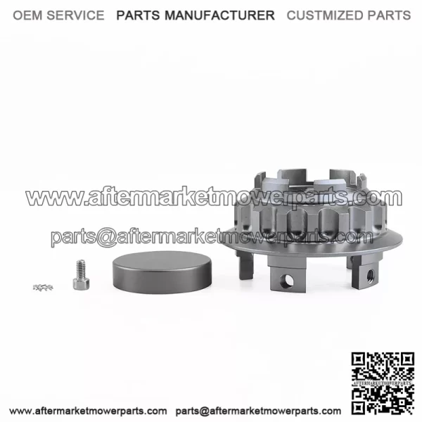 Porsche wheel center cover #titanium - Image 2
