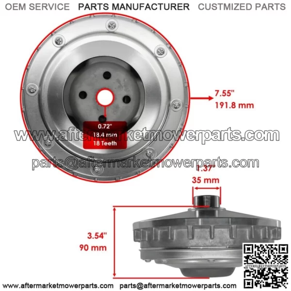 Primary Drive Clutch Sliding Sheave for Yamaha Viking ATV UTV 2014-2020 - Image 2