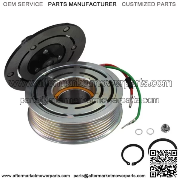 New A/C AC Compressor CLUTCH KIT Fit For 2007-11 Honda Civic Si Model 2.0 Liter - Image 2