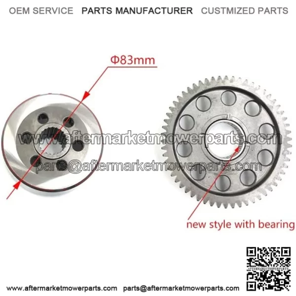 Motorcycle Start Starter Overrunning Clutch Kit Electric Actuated Engine For ZONGSHEN NC250 250CC ZS177MM Motocross Dirt bike parts (NC250 Starter Overrunning Clutch kit) - Image 2