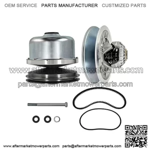 Primary Drive & Secondary Driven Clutch w/Belts Compatible with Yamaha Golf Cart G29 YDRA Drive 2007-2016, YTF Adventure Sports drive 2007-2008, Drive2 DR2A CAM 2017-up, JW8-G6201 JW8-G6202