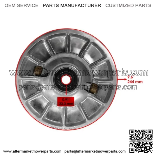 Secondary Clutch For Polaris Sportsman 800 EFI 2005-2007 1322707 ATV  (For: Polaris) - Image 2