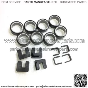 Primary Clutch Roller Weights Sliders and Spacers For Yamaha RHINO 660 2004-2007 (Fits: Yamaha Rhino 660)
