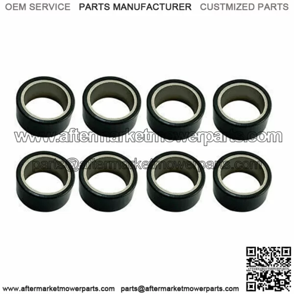 DRY CLUTCH ROLLER WEIGHTS 8 PACK FIT GRIZZLY660 02-08 NEW YAMAHA RHINO-660.04-07 (Fits: Yamaha Rhino 660)