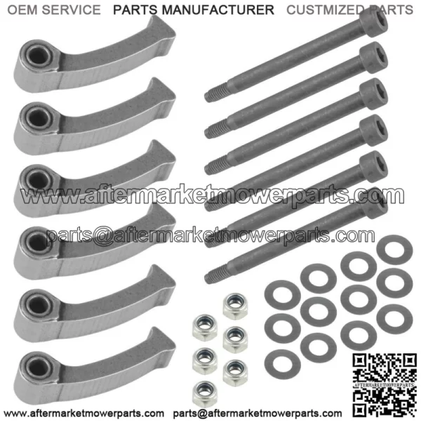 6X Clutch Weights For CAN AM 420248681 - Image 3