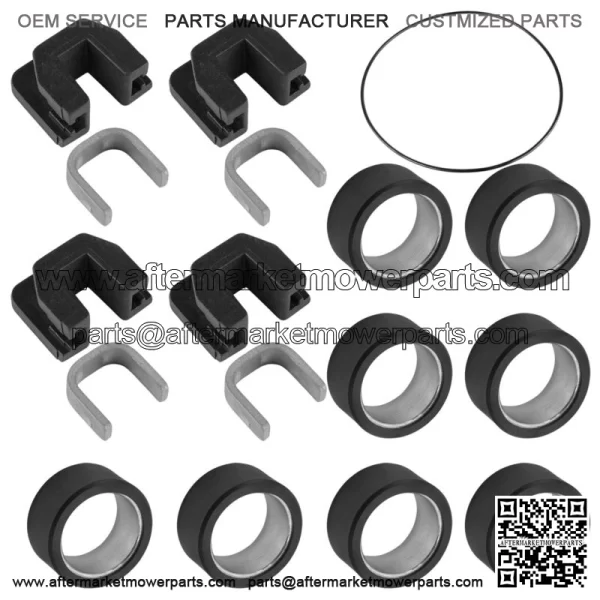Clutch Roller Weight Slider Spacer O-Ring for Yamaha Wolverine 450 YFM450F 06-10