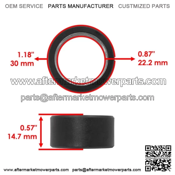 Clutch Roller Weight Slider Spacer O-Ring for Yamaha Wolverine 450 YFM450F 06-10 - Image 2