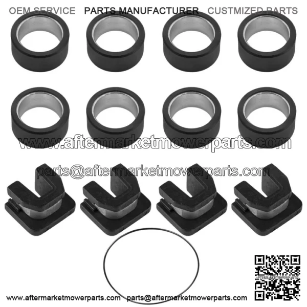 Clutch Roller Weight Slider Spacer O-Ring for Yamaha Wolverine 450 YFM450F 06-10 - Image 4