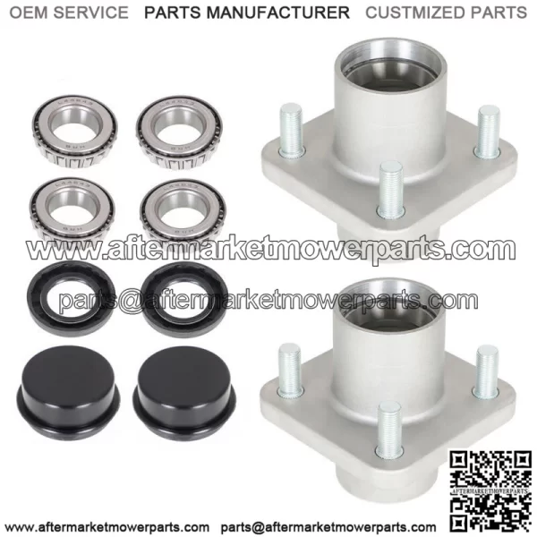 Golf Cart Front Hub Assembly Wheel Hubs For EZGO TXT/ Medalist G&E 1976-2001.5