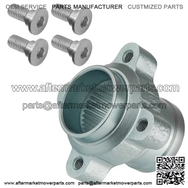 Rear Brake Rotor Hub For Yamaha Raptor 700 700R YFM700 YFM700R 2006-2022 (For: Yamaha Raptor 700)