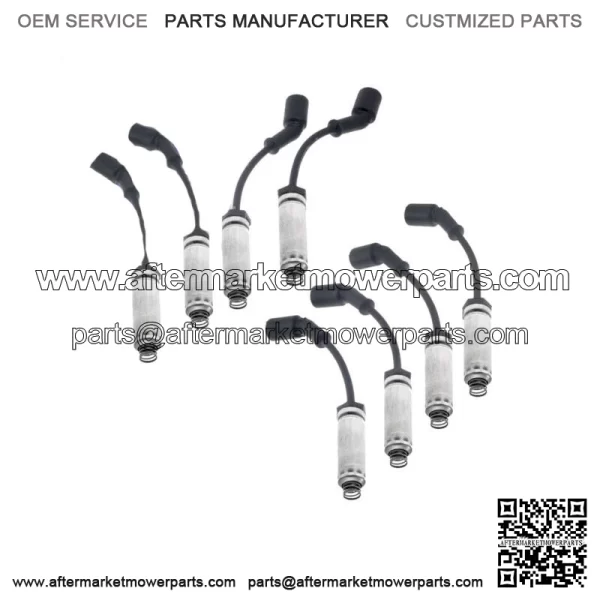 OEM  Spark Plug Wire Set 9748UU W/Heat Shield For LS3 LS7 LS9 Chevy GMC (For: More than one vehicle)
