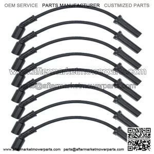 9748HH Spark Plug Wire Set for Chevy Silverado GMC Yukon Cadillac 4.8L 5.3L 6.0L (For: More than one vehicle)
