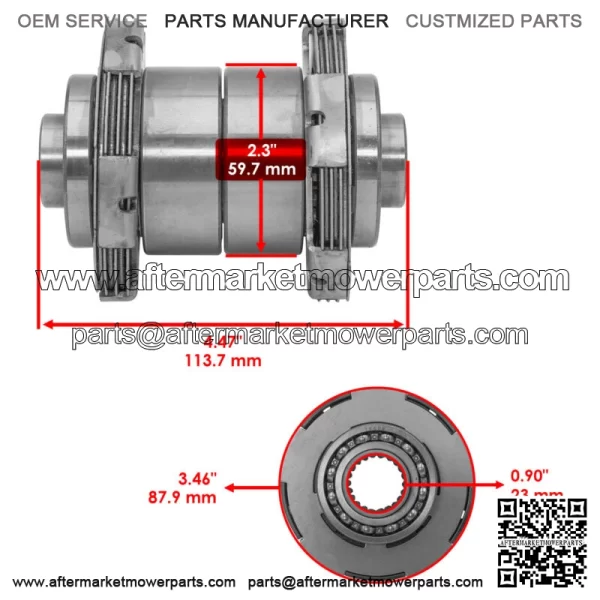 Front Differential Hub For Polaris Sportsman X2 700 EFI 2008 - Image 2