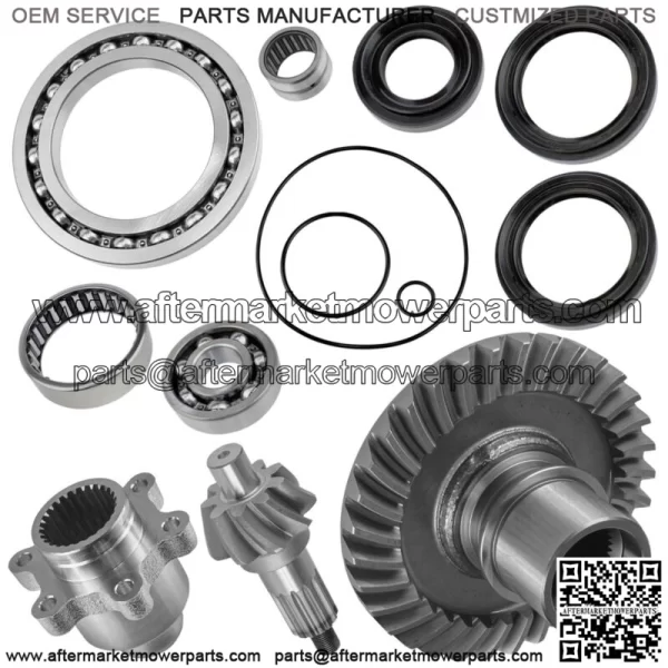 Complete Rear Differential Kit For Yamaha Rhino 660 YXR660F 4X4 2004-2007 (For: 2006 Yamaha Rhino 660)