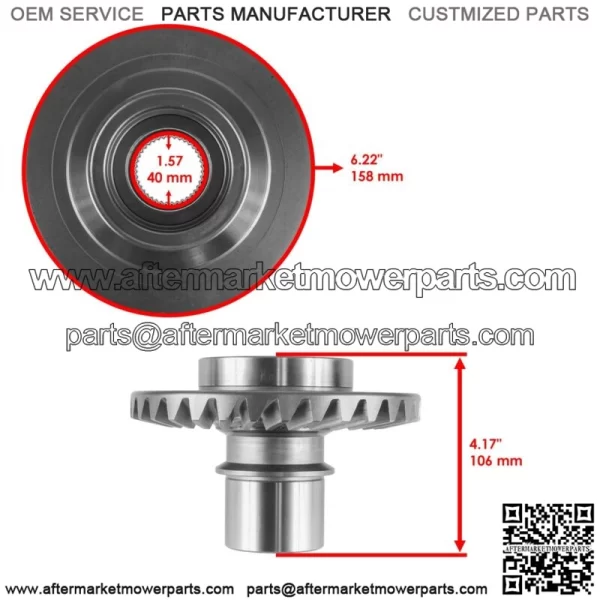 Differential Gear For Yamaha 5UG-Y4612-00-00 (For: 2006 Yamaha Rhino 660) - Image 3