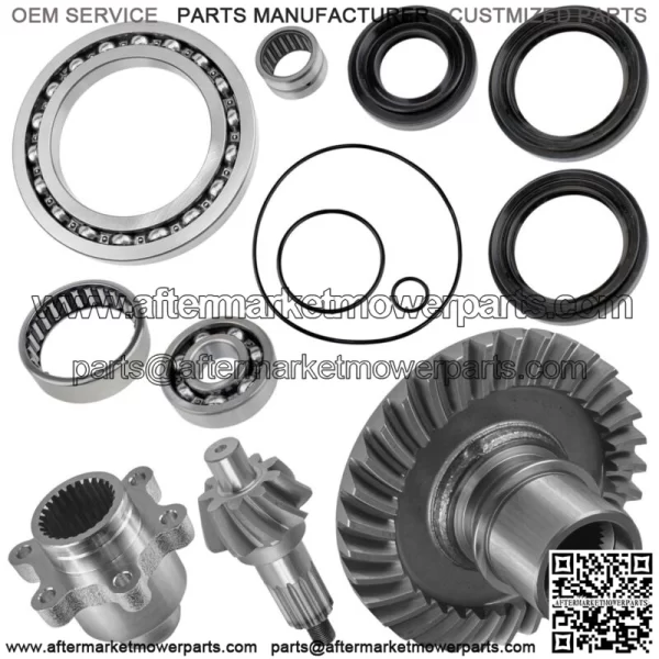 Complete Rear Differential Kit For Yamaha Rhino 660 YXR660F 4X4 2004-2007 (Fits: Yamaha Rhino 660)