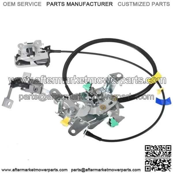 6C3Z28264A01A Rear LH Driver Door Latch Lock Cable for Extended Cab Super Duty - Image 4