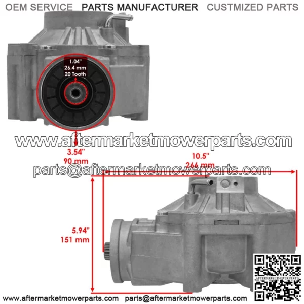 Rear Differential For Can Am Renegade T3 1000 650 570 1000R 2018 - Image 2