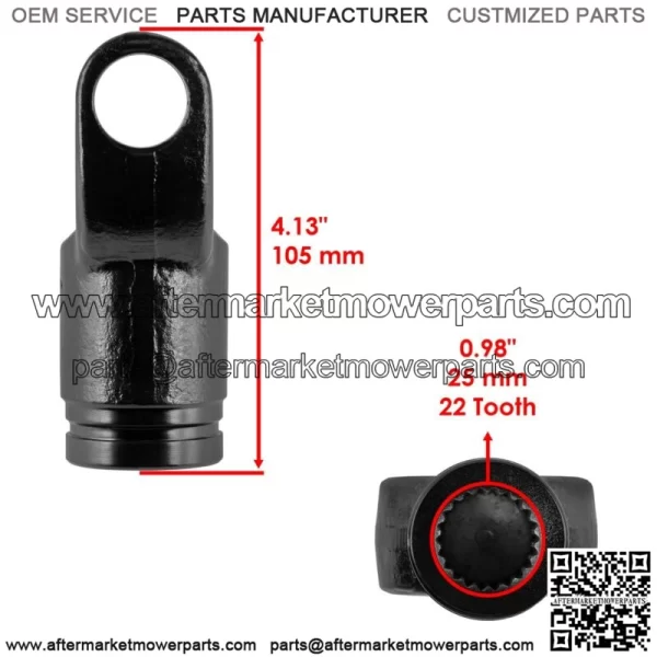 Front Drive Shaft Yoke for Can-Am Commander 1000 DPS X XT XTP LTD 2013 w/U-joint - Image 2