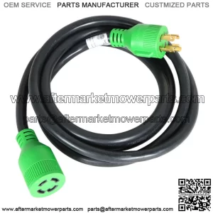 Generator Extension Cord 10 Ft 4 Prong Power Cable 10 4 30 Amp Adapter Plug
