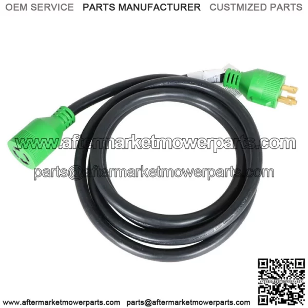 Generator Extension Cord 10 Ft 4 Prong Power Cable 10 4 30 Amp Adapter Plug - Image 2