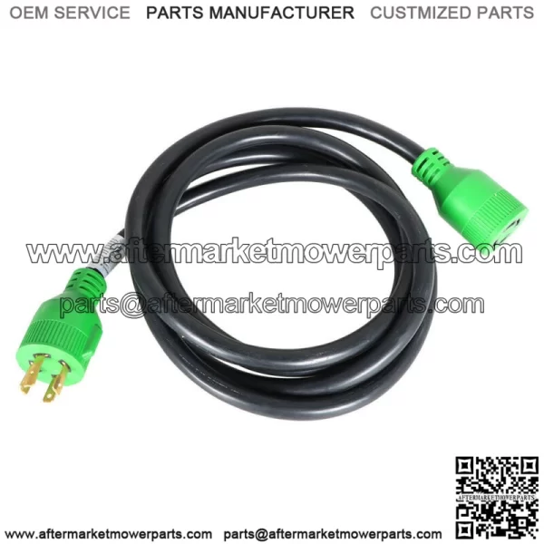 Generator Extension Cord 10 Ft 4 Prong Power Cable 10 4 30 Amp Adapter Plug - Image 5