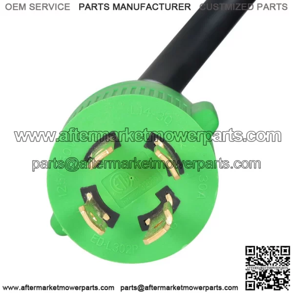 Generator Extension Cord 75 Ft 4 Prong Power Cable 10 4 30 Amp Adapter Plug - Image 5