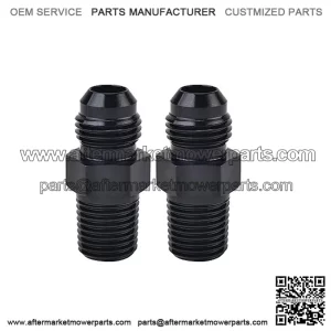 AN3 male to 1/8NPT 2-pack