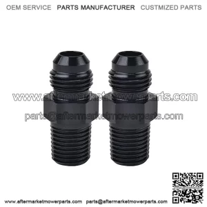 AN6 male to 1/8NPT 2-pack