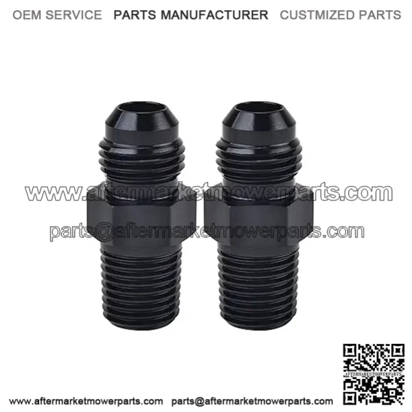 AN6 male to 1/8NPT 2-pack