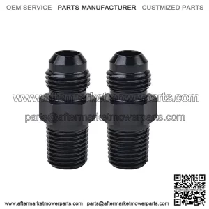 AN8 male to 3/8NPT 2-pack