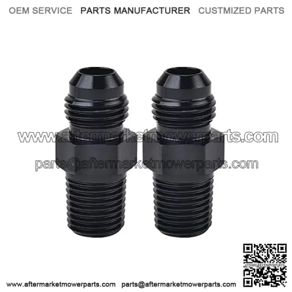 AN10 male to 3/4NPT 2-pack