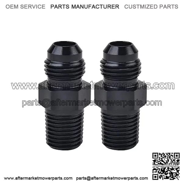 AN12 male to 3/4NPT 2-pack