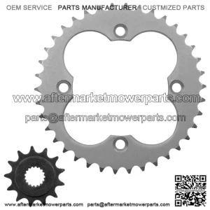 Front & Rear Sprockets Kit for Honda TRX450R TRX450ER 2006-2014 (For: Honda)